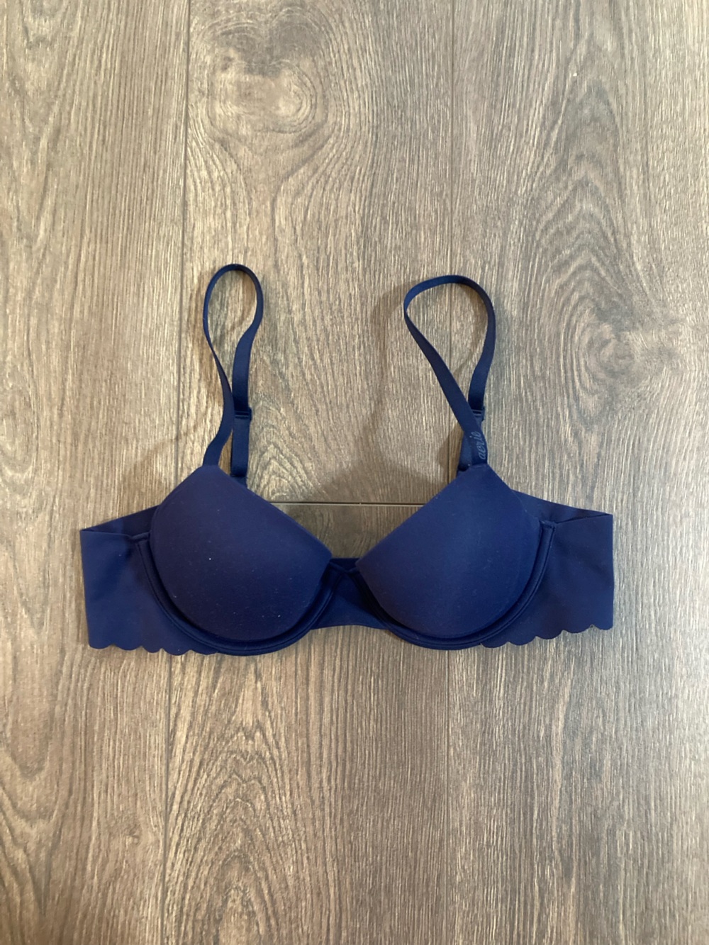 Aerie Smoothez Women's Demi Blue Bra Size 32B